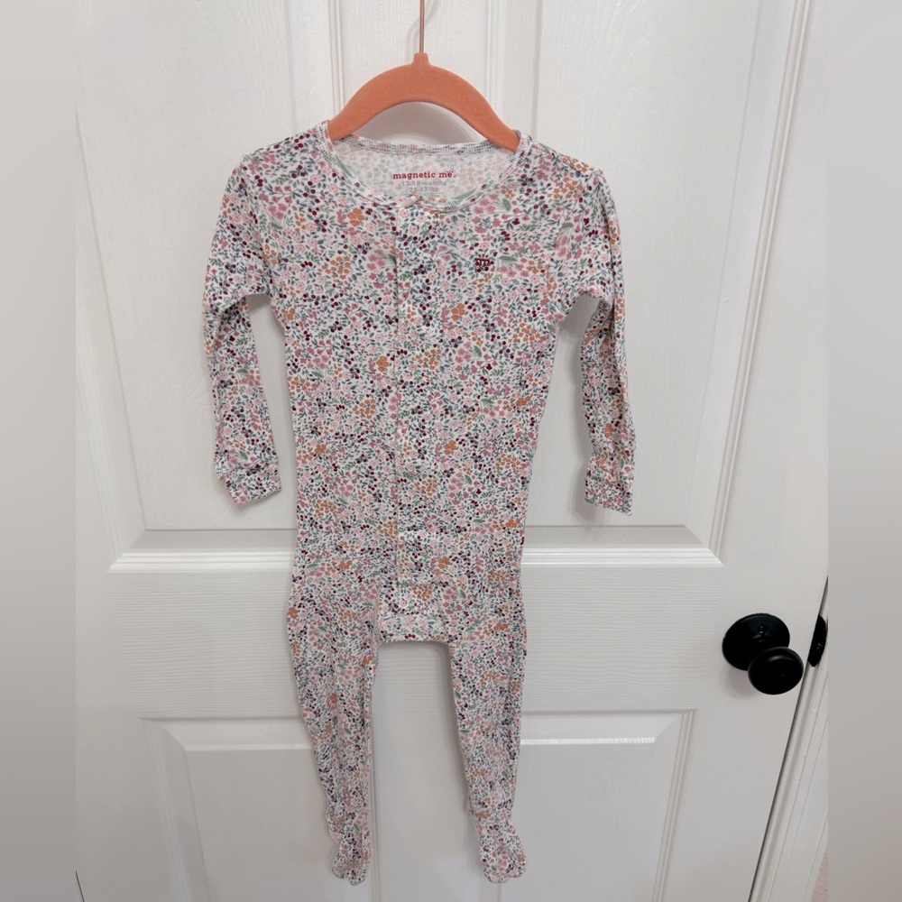 Magnetic Me cotton footie 12-18M